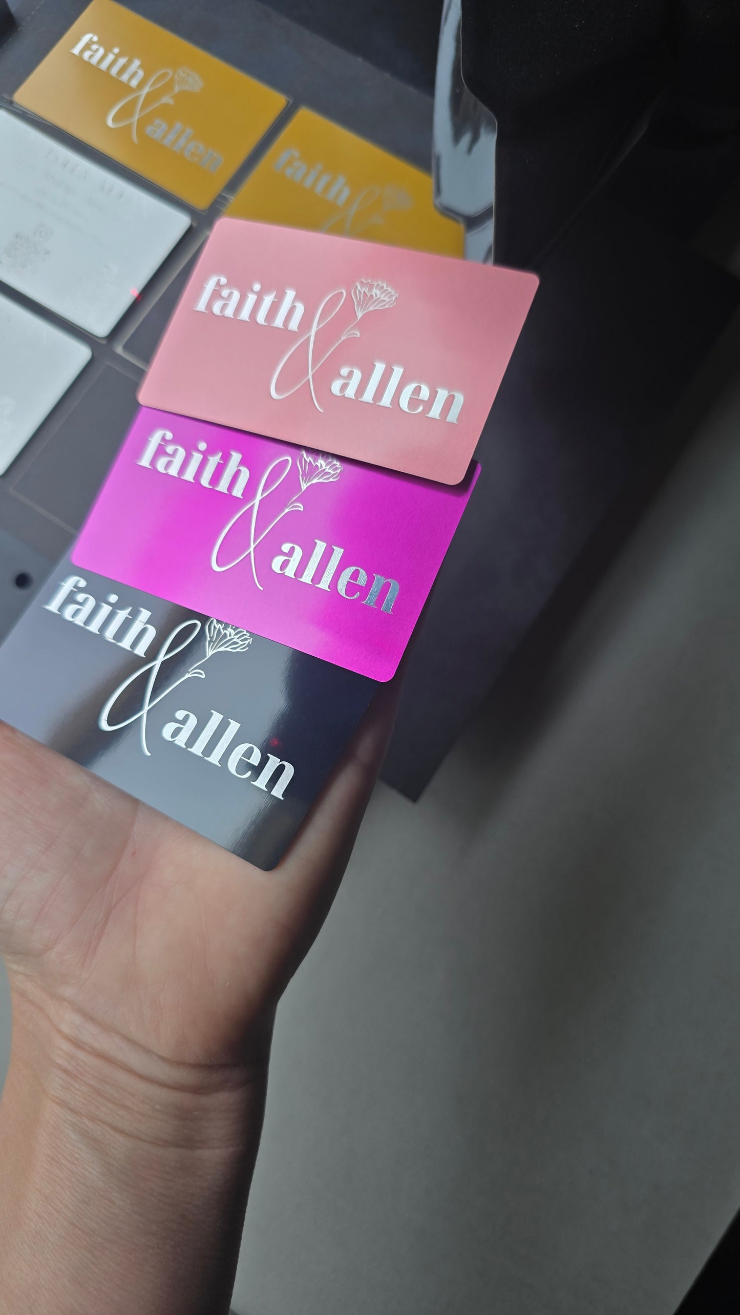 Custom Metal Business Cards