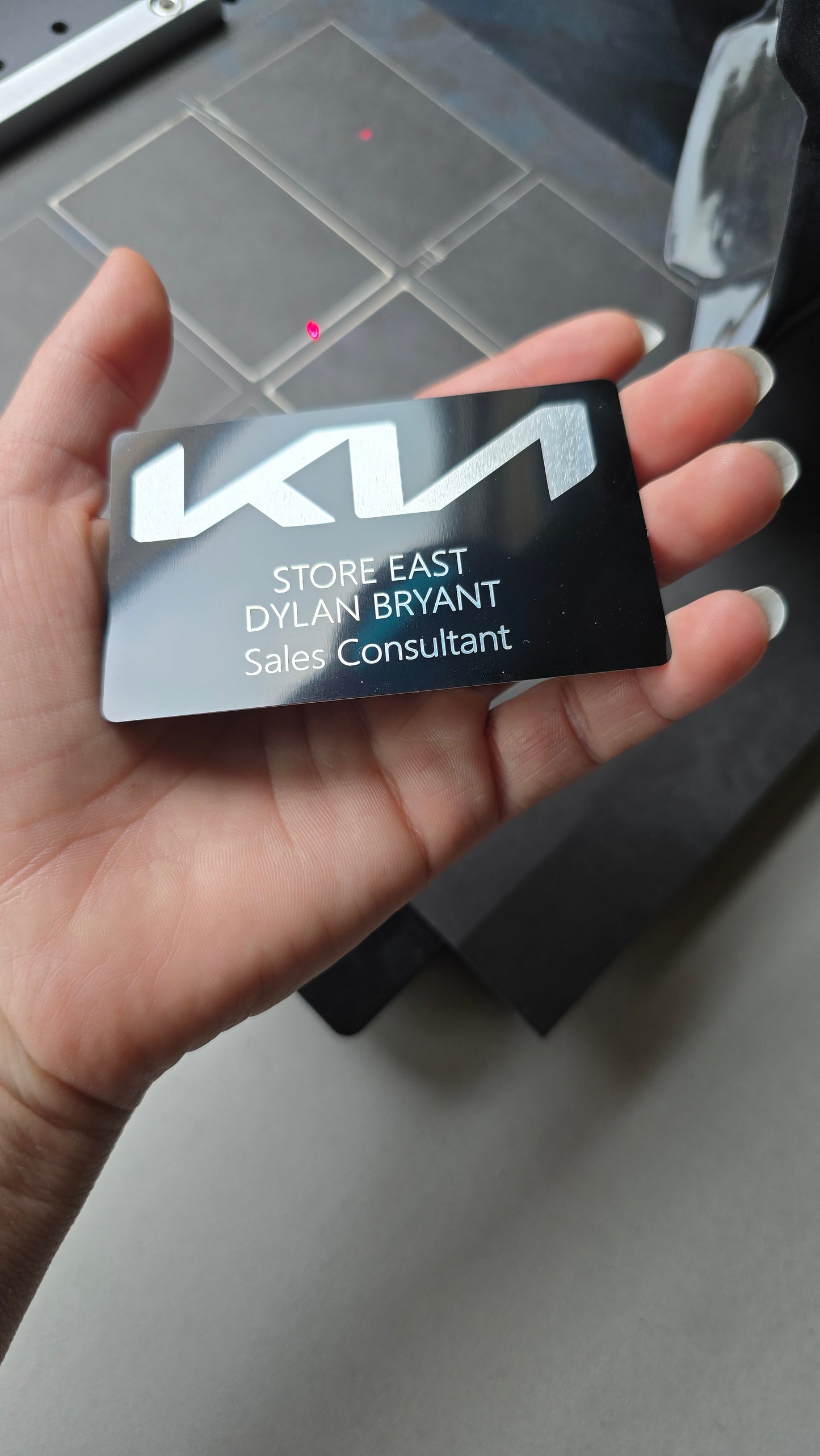 Custom Metal Business Cards
