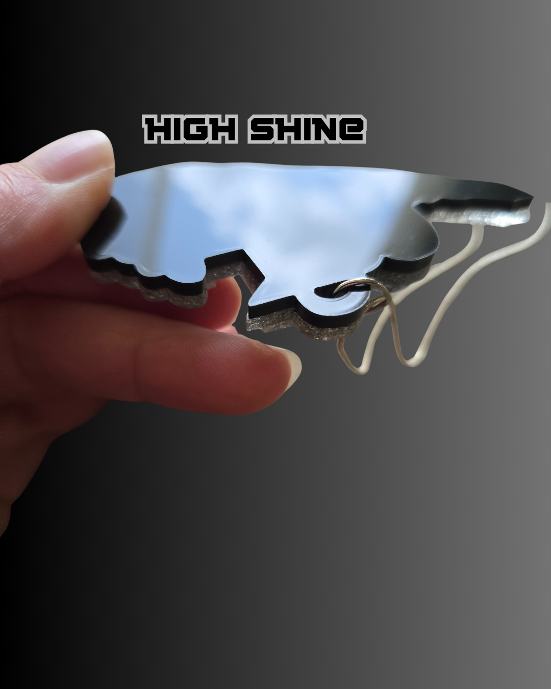 JB9 Acrylic pendant with chain