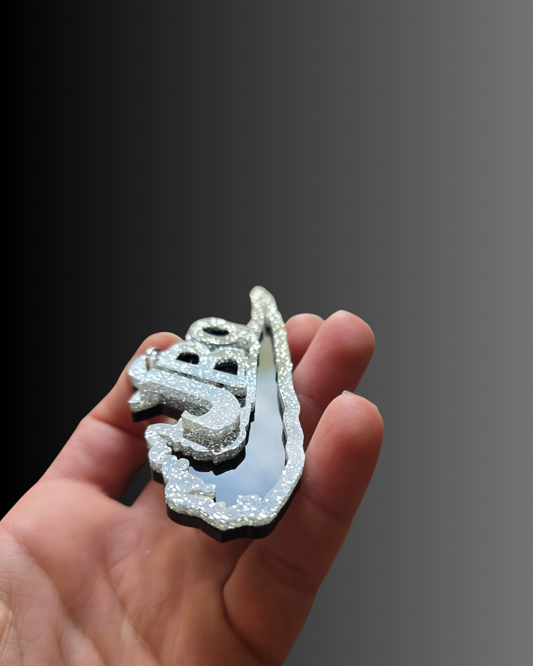JB9 Acrylic pendant with chain