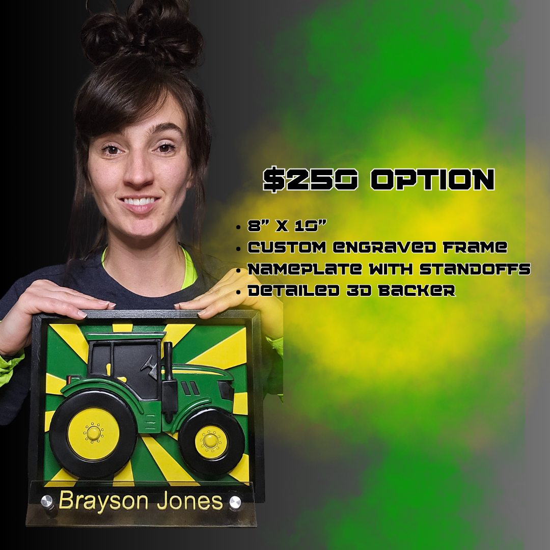 🛠️ Custom 3D Vehicle Wall Art – Deposit for Personalized Quote