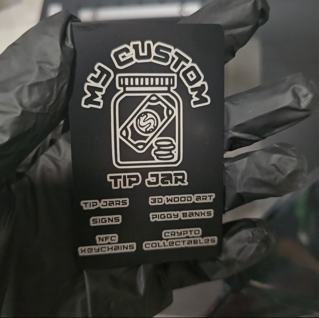 Custom Metal Business Cards