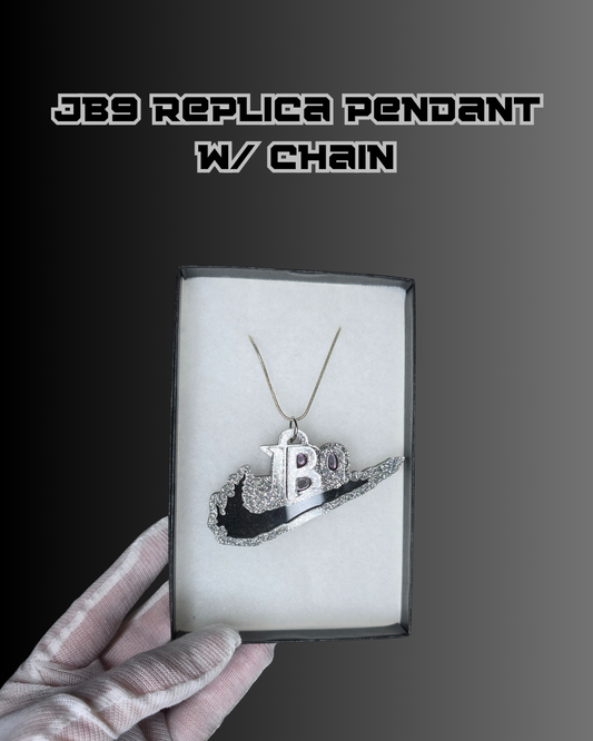 JB9 Acrylic pendant with chain