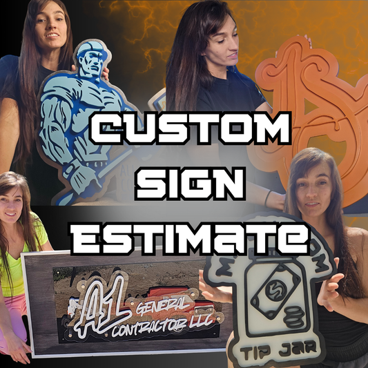 🪵 Custom Logo Wall Sign — Wood & Acrylic Blend