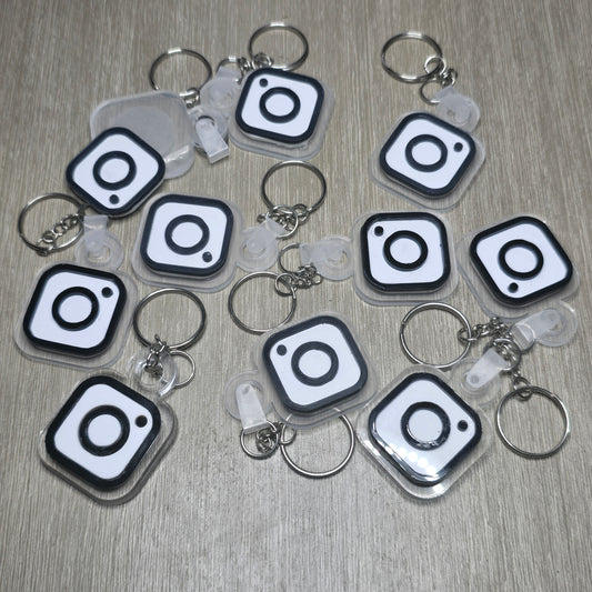 NFC Keychain – Bulk/Wholesale[5-Pack/10-Pack / 20-Pack / 50-Pack / 100-Pack] NFC Keychains (Same Link & Color Combo)