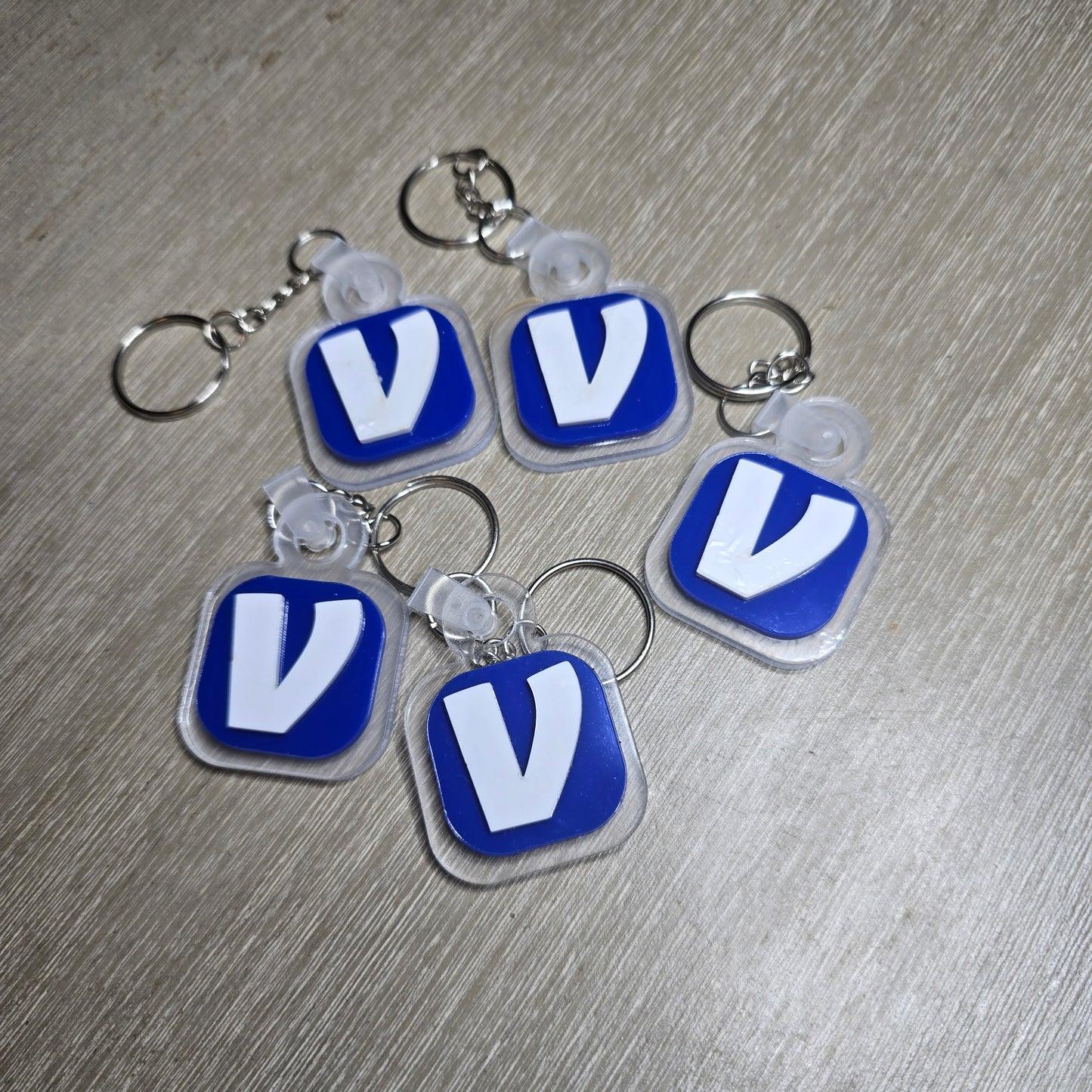 NFC Keychain – Bulk/Wholesale[5-Pack/10-Pack / 20-Pack / 50-Pack / 100-Pack] NFC Keychains (Same Link & Color Combo)