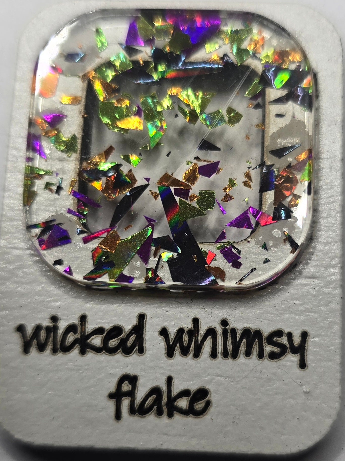 Custom Specialty Acrylic Letters - Mirror, Glitter, Iridescent, Flake, Ect.)