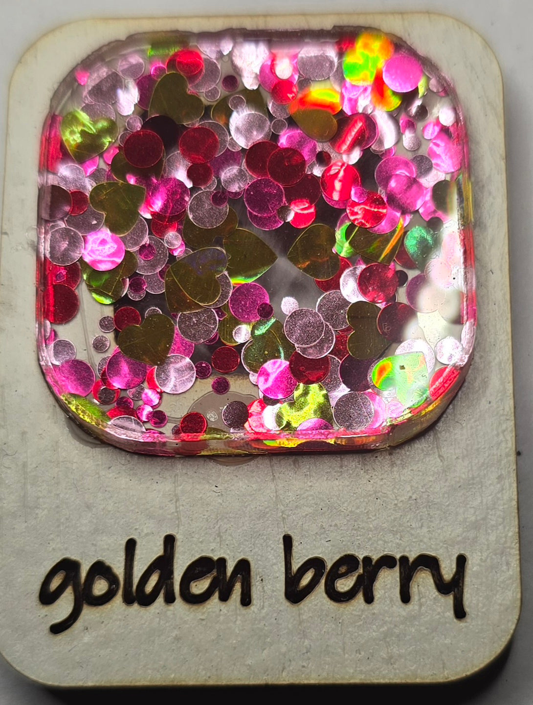 Custom Specialty Acrylic Letters - Mirror, Glitter, Iridescent, Flake, Ect.)