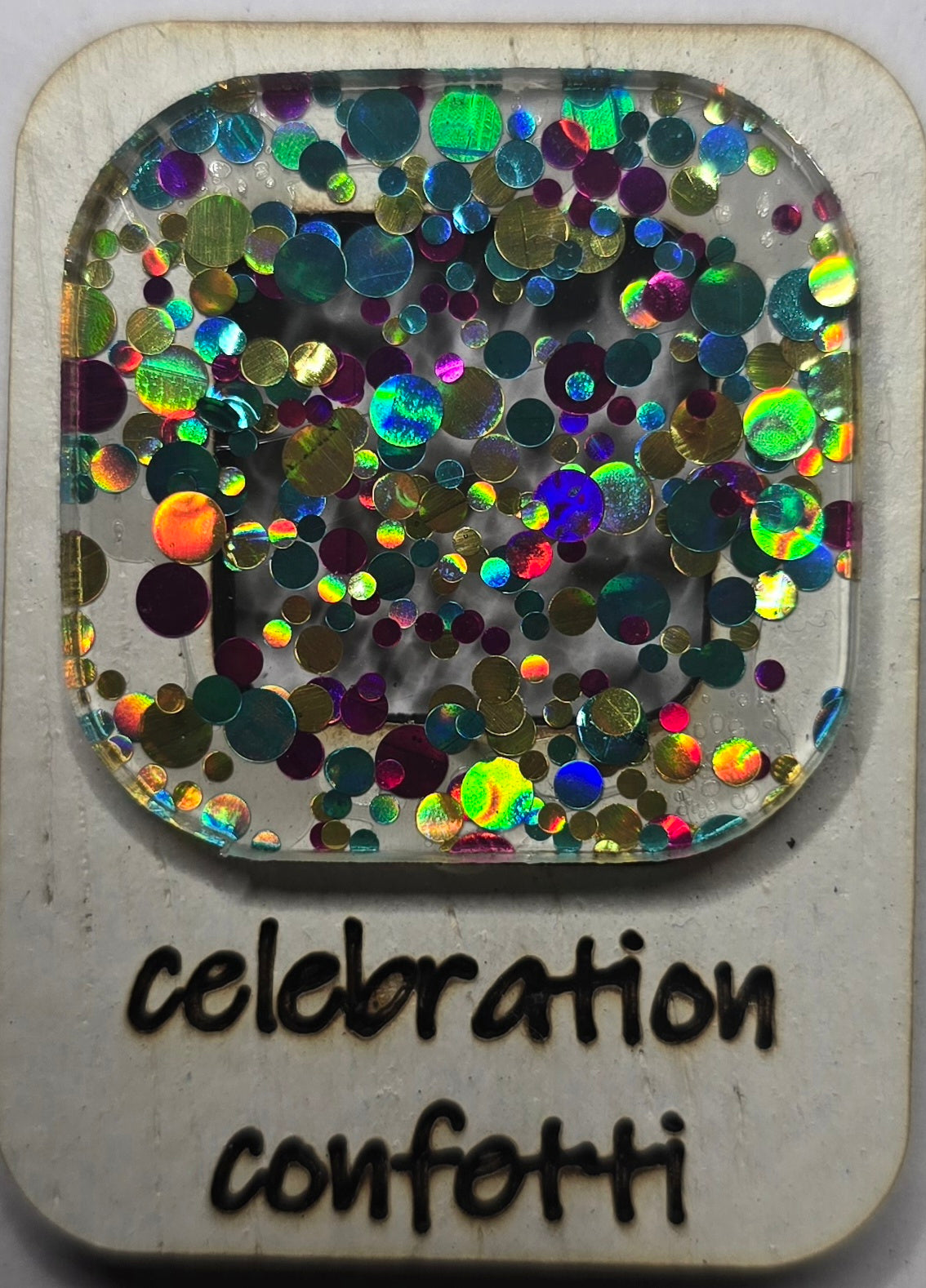 Custom Specialty Acrylic Letters - Mirror, Glitter, Iridescent, Flake, Ect.)