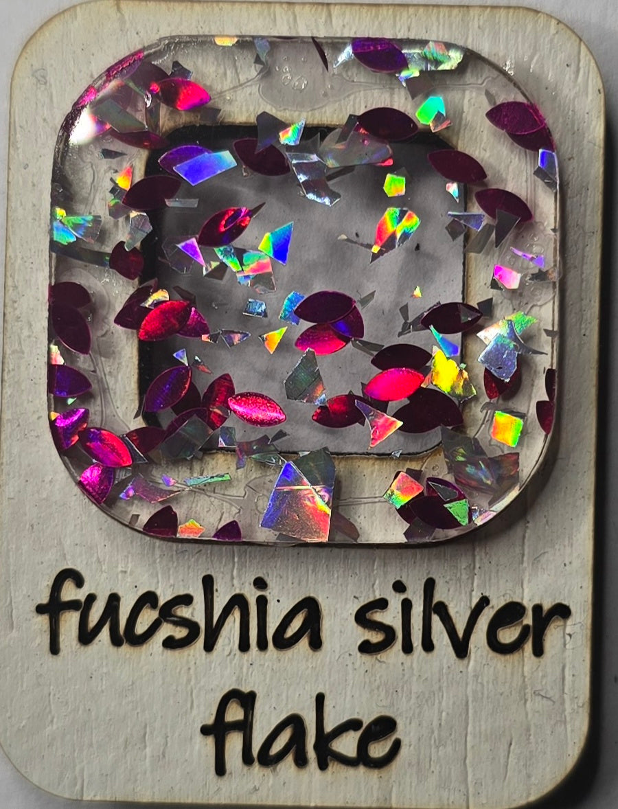 Custom Specialty Acrylic Letters - Mirror, Glitter, Iridescent, Flake, Ect.)