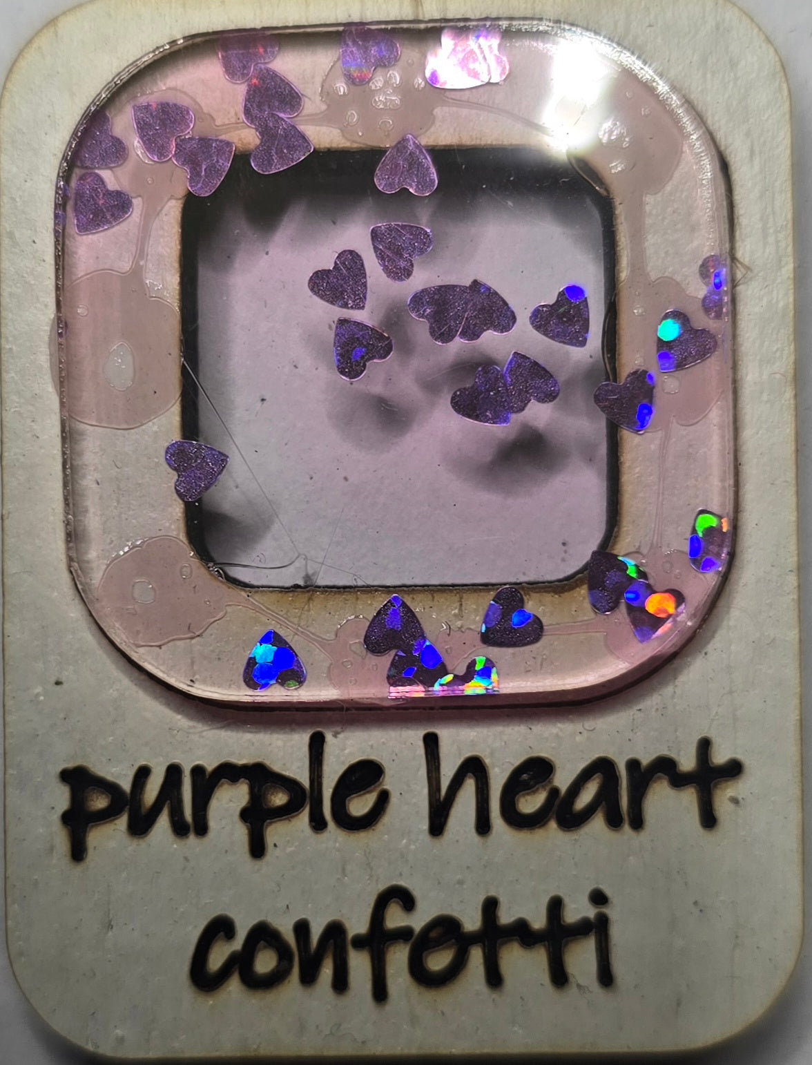 Custom Specialty Acrylic Letters - Mirror, Glitter, Iridescent, Flake, Ect.)