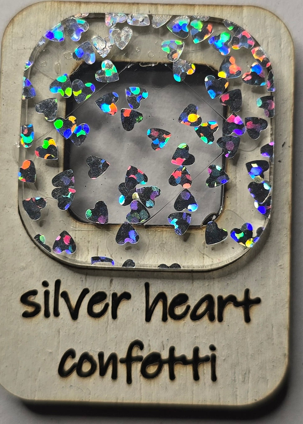 Custom Specialty Acrylic Letters - Mirror, Glitter, Iridescent, Flake, Ect.)