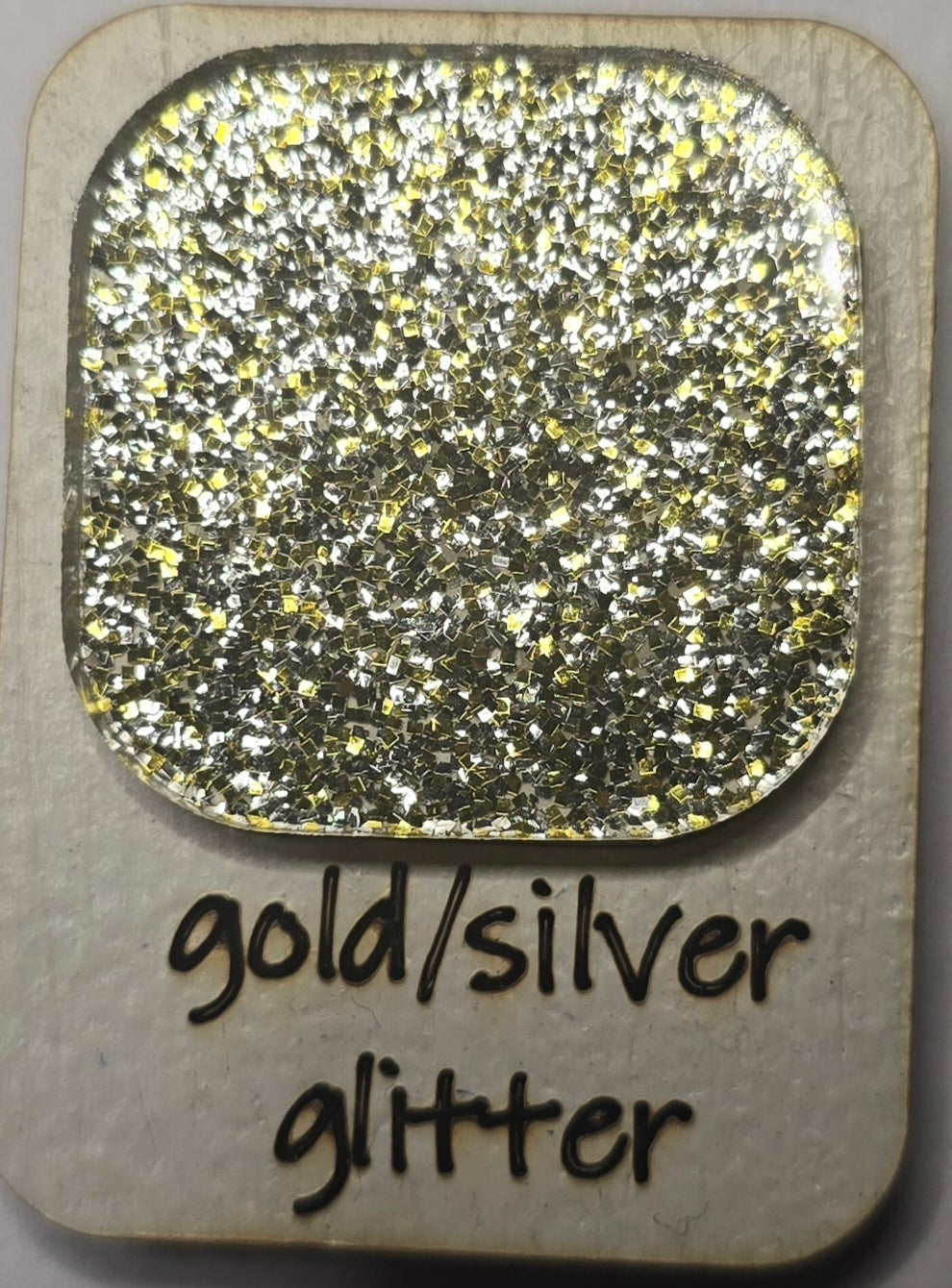 Custom Specialty Acrylic Letters - Mirror, Glitter, Iridescent, Flake, Ect.)