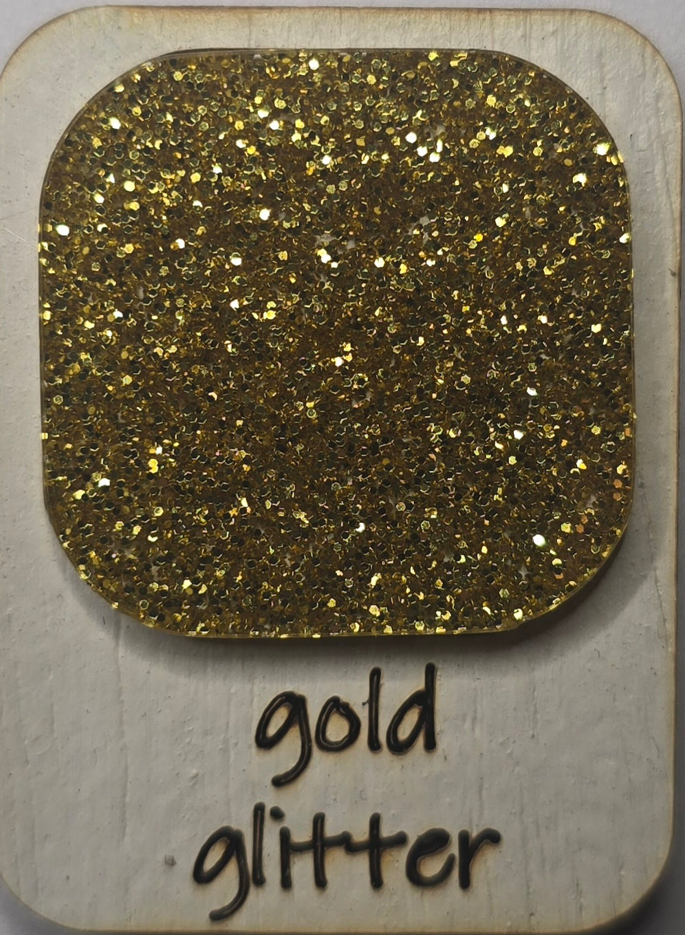 Custom Specialty Acrylic Letters - Mirror, Glitter, Iridescent, Flake, Ect.)