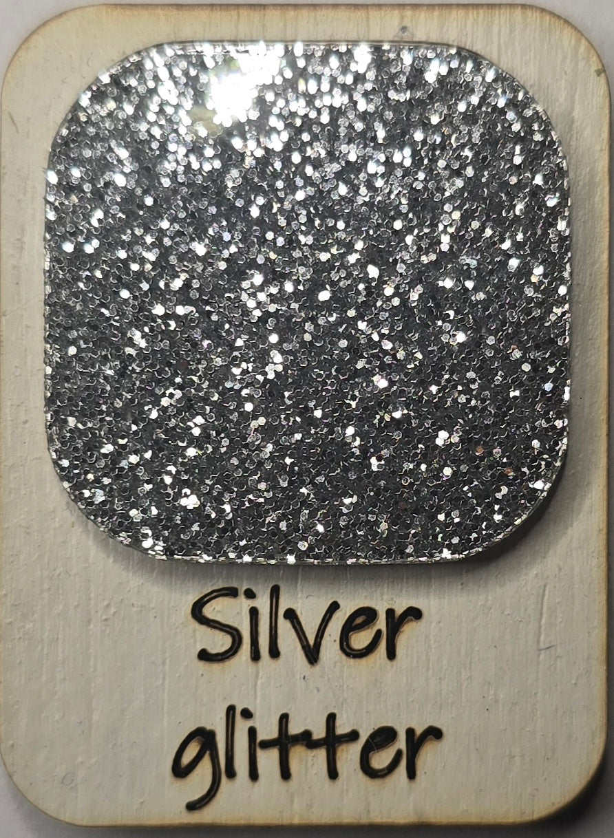 Custom Specialty Acrylic Letters - Mirror, Glitter, Iridescent, Flake, Ect.)