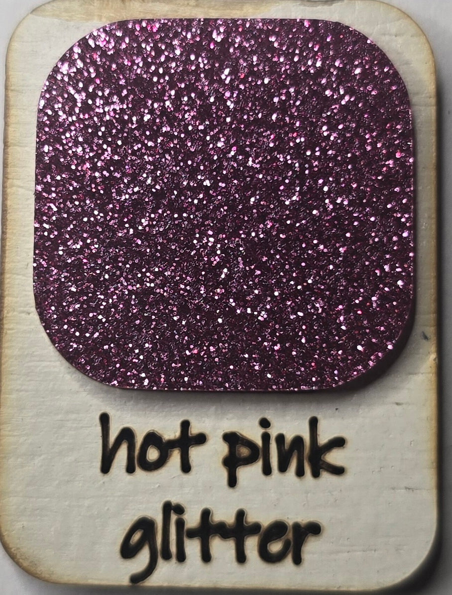 Custom Specialty Acrylic Letters - Mirror, Glitter, Iridescent, Flake, Ect.)