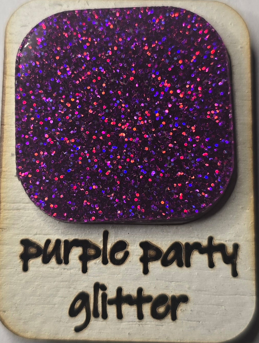 Custom Specialty Acrylic Letters - Mirror, Glitter, Iridescent, Flake, Ect.)