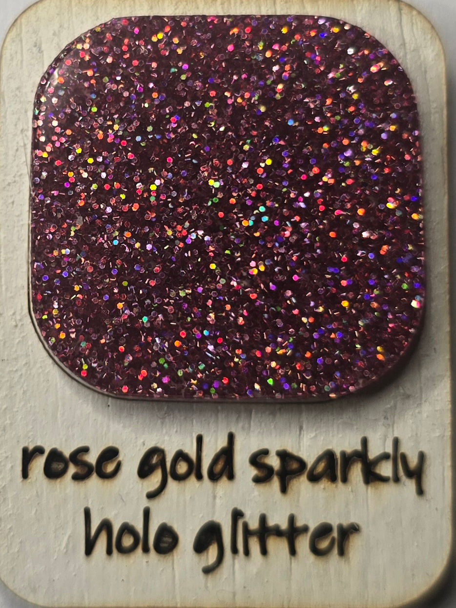 Custom Specialty Acrylic Letters - Mirror, Glitter, Iridescent, Flake, Ect.)