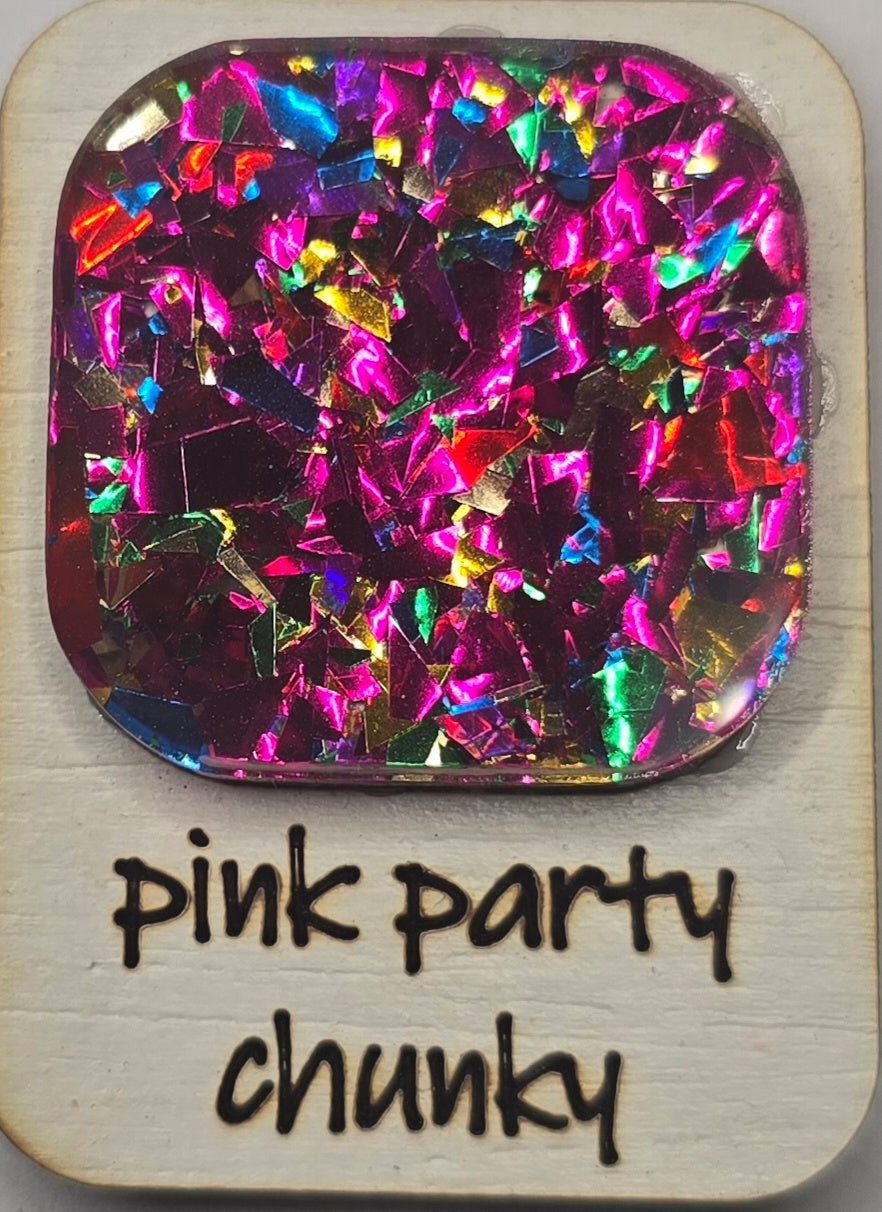 Custom Specialty Acrylic Letters - Mirror, Glitter, Iridescent, Flake, Ect.)