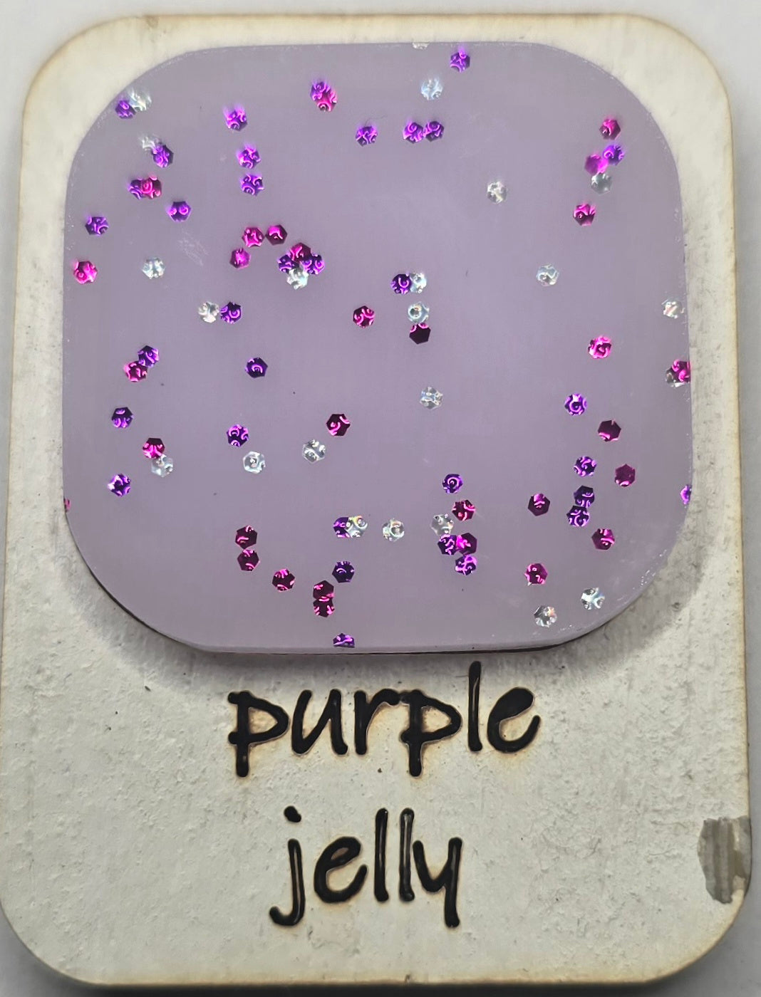 Custom Specialty Acrylic Letters - Mirror, Glitter, Iridescent, Flake, Ect.)