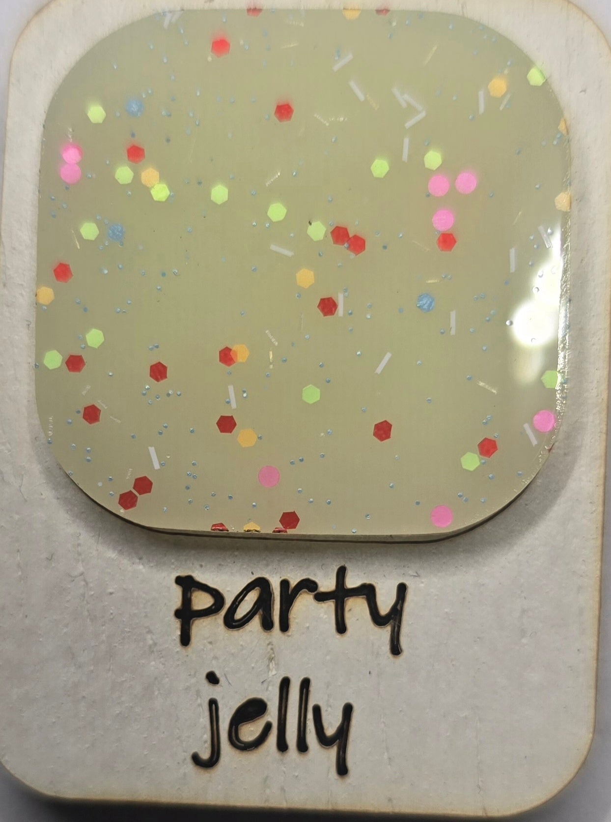 Custom Specialty Acrylic Letters - Mirror, Glitter, Iridescent, Flake, Ect.)