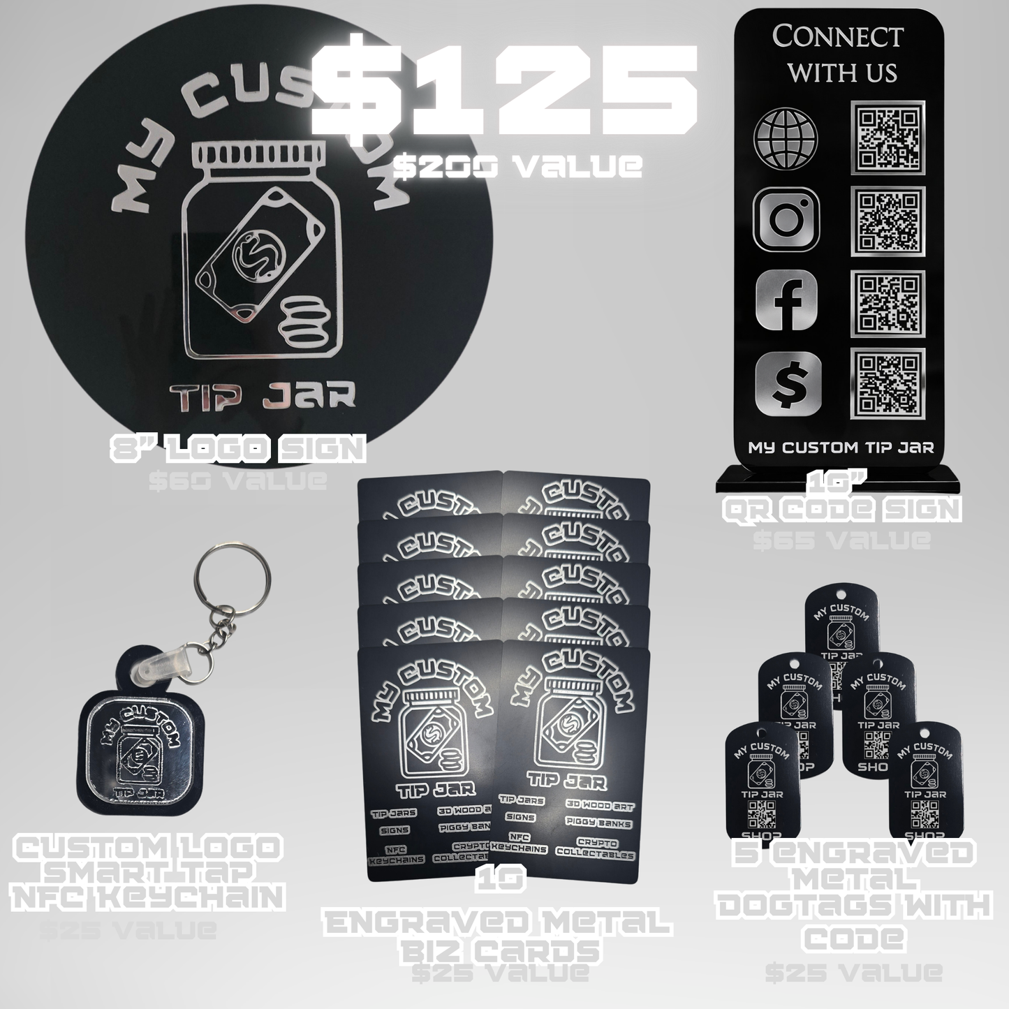 Small Business Easter Bundle – Custom Branding Starter Pack