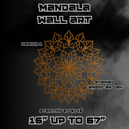 Mandala Flower wall art