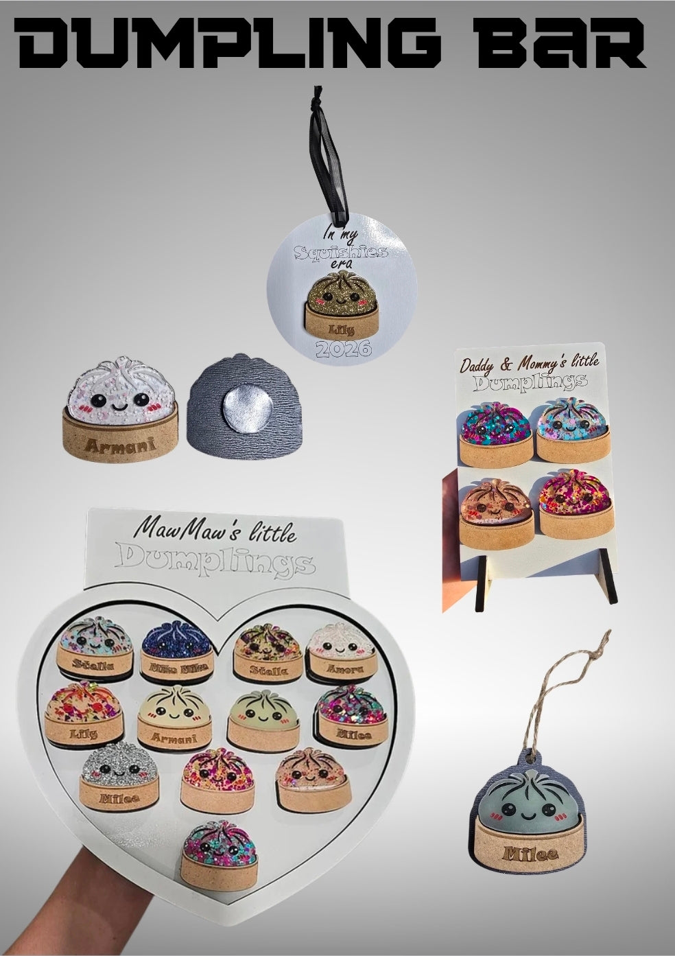 The Dumpling Bar : Personalized Little Dumplings