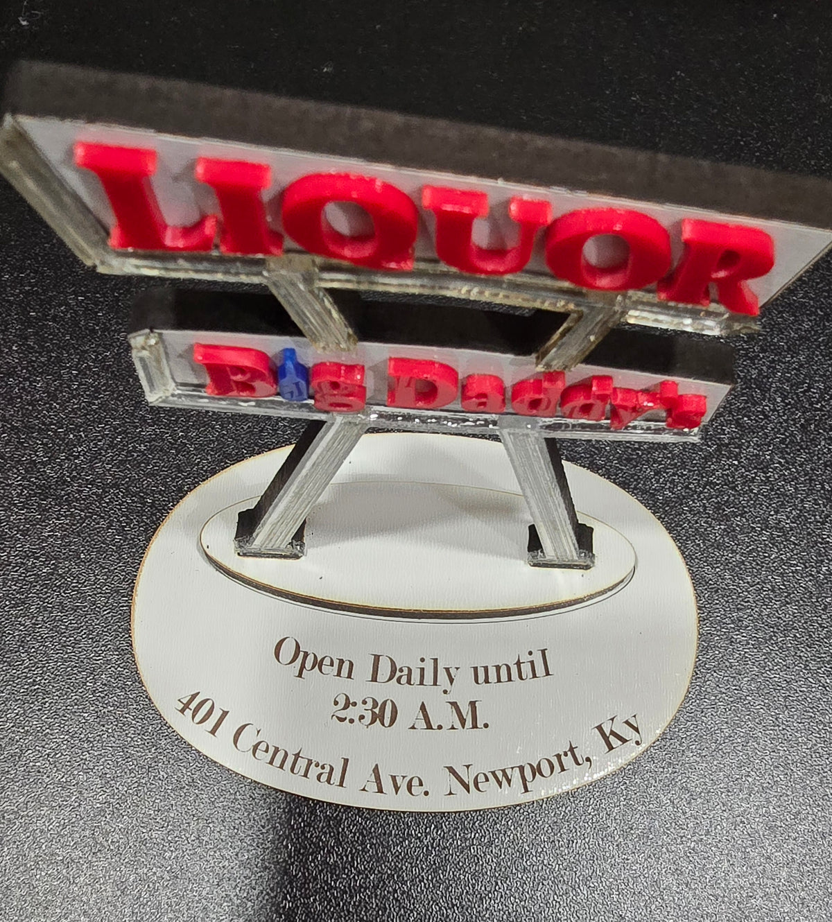 Mini Big Daddy's Sign Replica